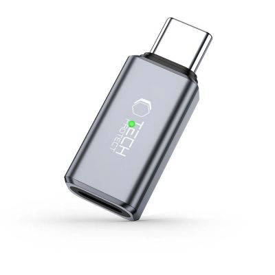 2. Adapter Tech-Protect UltraBoost Type-C to Lightning - szary