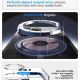 9. Etui Spigen Ultra Hybrid Optik S MagSafe na iPhone 18 Pro Max / 17 Pro Max - przezoczysto-granatowe