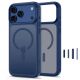 2. Etui Tech-Protect Magmat Magsafe CC na iPhone 18 Pro Max / 17 Pro Max - granatowe matowe
