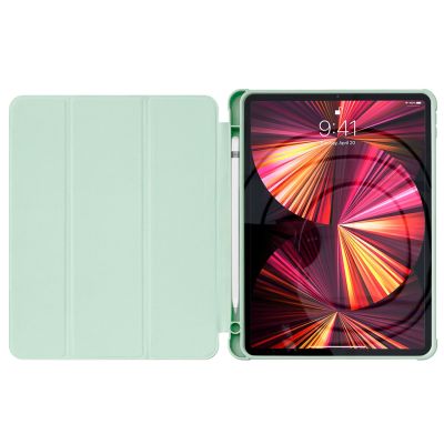3. Stand Tablet Case etui Smart Cover pokrowiec na iPad Air 2020 / 2022 z funkcją podstawki zielony