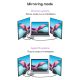 15. Baseus Metal Gleam Series stacja dokująca HUB 7 w 1 USB Typ C - 1 x HDMI / 1 x VGA / 3 x USB 3.2 Gen. 1 / 1 x Power Delivery / 1 x RJ-45 Ethernet szary (WKWG040013)