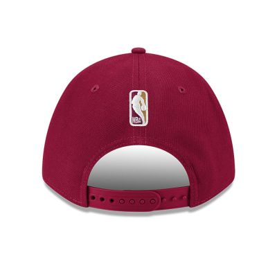 4. Czapka z daszkiem New Era 9FORTY Cleveland Cavaliers NBA Team M-Crown Red Snapback - 60755472