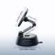 13. Joyroom JR-ZS510 Gel Suction Cup MagSafe Foldable Car Phone Mount - Gunmetal Black