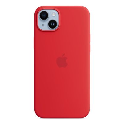 7. Etui Silikonowe Apple Original iPhone 14 Plus z MagSafe Kolor Product(RED)