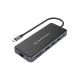9. Conceptronic DONN15G - Stacja dokująca - USB-C 3.2 Gen 1 - VGA, 2 x HDMI - GigE