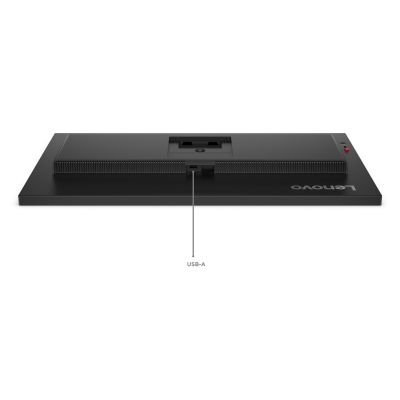 48. Monitor Lenovo ThinkVision T27UD-40 z systemami ochrony przed włamaniem (IPS), 27", godz. 16:9, 60 Hz, 4 ms, 3840 x 2160 pikseli, 350 cd/m2, Ilość portów HDMI: 1, Zaćmienie, Gwarancja 36 miesięcy