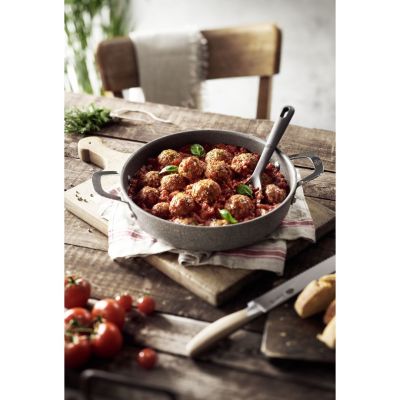 13. Patelnia BALLARINI Salina Granitium głęboka z 2 uchwytami granitowa 28 cm 75002-810-0