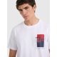 4. T-shirt regular z nadrukiem męski 4F 4FRAW25TTSHM3256-10S
