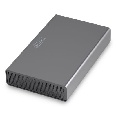 14. Digitus Obudowa dysku twardego USB 3.0, 3,5", SATA, 16 TB, aluminium