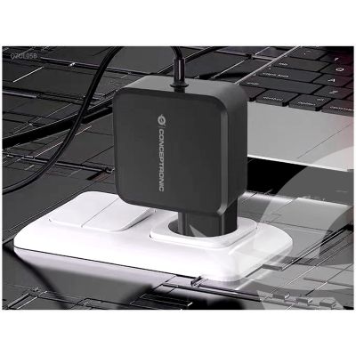 5. Conceptronic OZUL05BE ładowarka do urządzeń przenośnych Uniwersalne Czarny Prąd przemienny Wewnętrzna