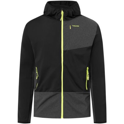 Bluza męska VIKING Tacoma Hoodie Man rozpinana z kapturem czarna   S
