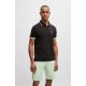 4. Koszulka Polo męska BOSS Paddy 1 Charcoal regular fit czarna (50512995-016)