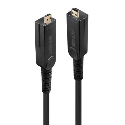 6. LINDY Kabel światłowodowy Micro-HDMI hybrydowy 18G 10m