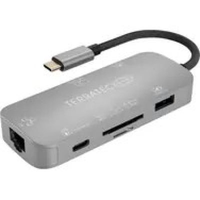 3. TERRATEC CONNECT C8 - Stacja dokująca - USB-C - HDMI - GigE