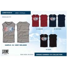 T-shirt męski tank LEONE LSM979/S16 czarny "L"
