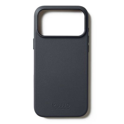 5. Mujjo Leather Case - etui skórzane do iPhone 17 Pro Max kompatybilne z MagSafe (basalt)
