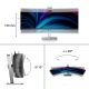 29. Philips 5000 series 49B2U5900CH/00 monitor komputerowy 124 cm (48.8") 5120 x 1440 px Dual QHD LCD Czarny