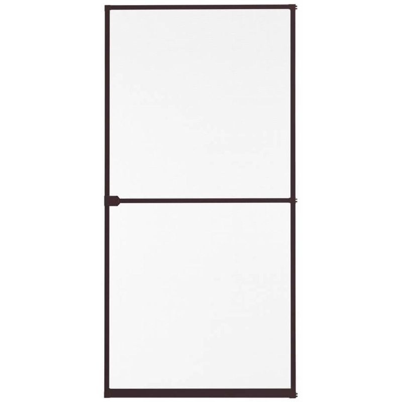 9. MOSKITIERA DRZWI ALU 100X215 BRĄZ BASIC PLUS