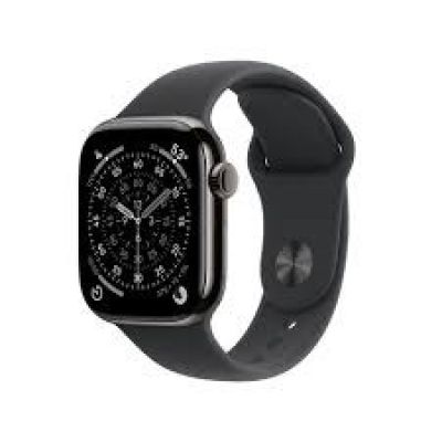 Zegarek Apple Watch Series 11 GPS + Cellular 42mm, Slate Titanium Case z Black Sport Band - S/M