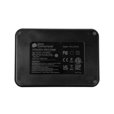 2. Dobre połączenia USB-Desktop-Schnellladestation 200W 10Port