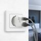 15. EVERACTIVE ŁADOWARKA SIECIOWA 1 X USB, 1 X USB-C QUICK CHARGE 3.0 20W SUPER SLIM BIAŁA SC-340Q