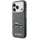 2. Etui Karl Lagerfeld IML Karl & Choupette Peekaboo Logo MagSafe na iPhone 17 Pro Max - czarne