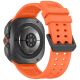 2. Pasek Tech-Protect Silicone Air na Samsung Galaxy Watch Ultra 47 mm - pomarańczowy