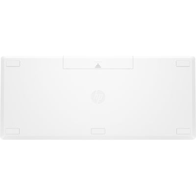 4. Klawiatura HP 350 Compact Multi-Device Bluetooth Keyboard bezprzewodowa biała 692T0AA