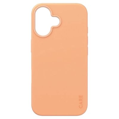 3. Etui CARE by PanzerGlass Fashion Case z MagSafe na iPhone 16 - pomarańczowe