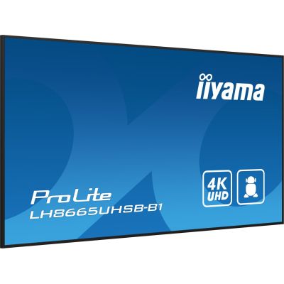 6. Płaski ekran iiyama LH8665UHSB-B1, 86 cali, 215,9 cm