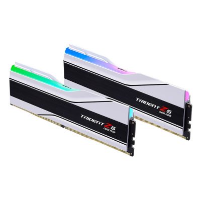 9. G.SKILL TRIDENT NEO AMD RGB DDR5 2X16GB 6400MHZ CL32 EXPO WHITE F5-6400J3239G16GX2-TZ5NRW