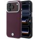 Etui BMW Sign Inclined Deboss Letters MagSafe na iPhone 17 Pro Max / 18 Pro Max - bordowe