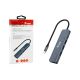 4. Equip 133487 huby i koncentratory USB 3.2 Gen 1 (3.1 Gen 1) Type-C 5000 Mbit/s Czarny, Szary