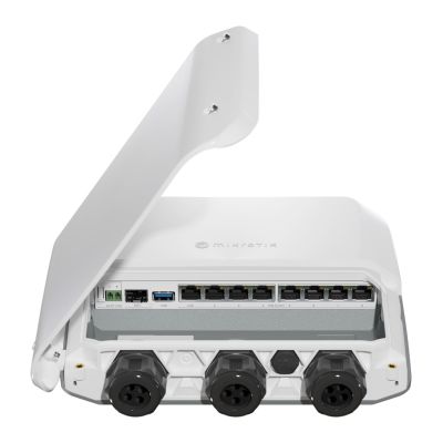 5. Mikrotik RB5009UPr+S+OUT ruter 2.5 Gigabit Ethernet, Gigabit Ethernet Biały