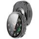 9. Etui Tech-Protect Defense 2-Pack na Samsung Galaxy Watch 44 mm - przezroczysto-czarne matowe