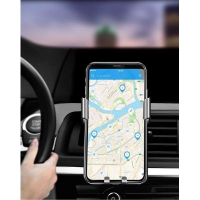 6. Ugreen samochodowy uchwyt grawitacyjny na nawiew kratkę wentylacyjną szary (50564)