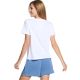 3. Skechers Signature V-Neck Tee TP167-WHT Białe L
