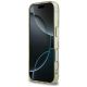 5. Etui Guess IML Peony Dot MagSafe na iPhone 17 Pro - beżowe
