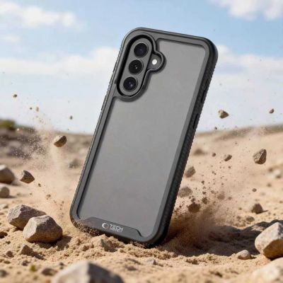 6. Etui Tech-Protect Defense na Samsung Galaxy A36 / A56 / A37 5G - czarne matowe