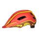 5. Kask rowerowy fullface dziecięcy Wozinsky z tylną lampką USB 52-56 cm - czerwono-żółty