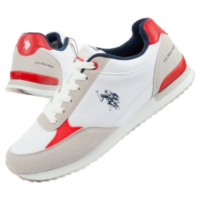 12. Buty sportowe U.S. Polo ASSN. M UP21M48062-WHI-RED01
