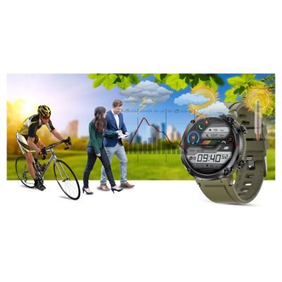 20. Smartwatch Gravity GT21-7 + Czarny Pasek Silikonowy