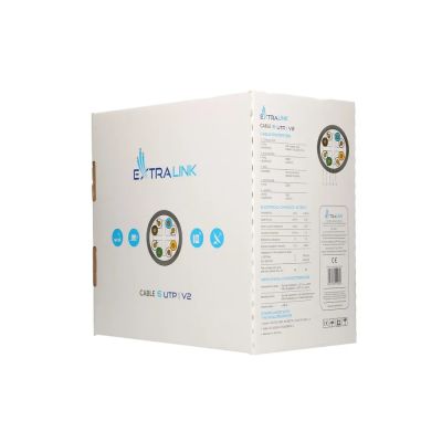 3. Kabel sieciowy Extralink EX.10062 skrętka CAT6 UTP (U/UTP) V2 Wewnętrzny 305M