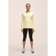 4. Koszulka damska treningowa Casall Soft Texture Long Sleeve żółty