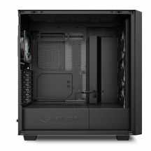 Sharkoon REBEL C70G RGB Full Tower Czarny, Drewno