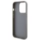 7. Etui Guess Sequin Script Metal na iPhone 15 Pro - srebrne