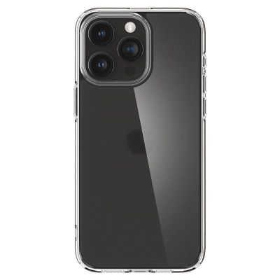 15. Etui Spigen Ultra Hybrid na iPhone 15 Pro Max - przezroczysto-matowe