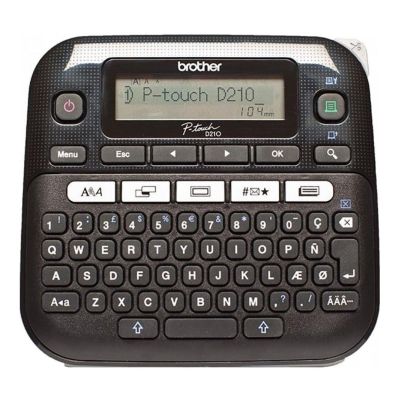 6. Brother PT-D210VP drukarka etykiet Termotransferowy 180 x 180 DPI 20 mm/s QWERTY