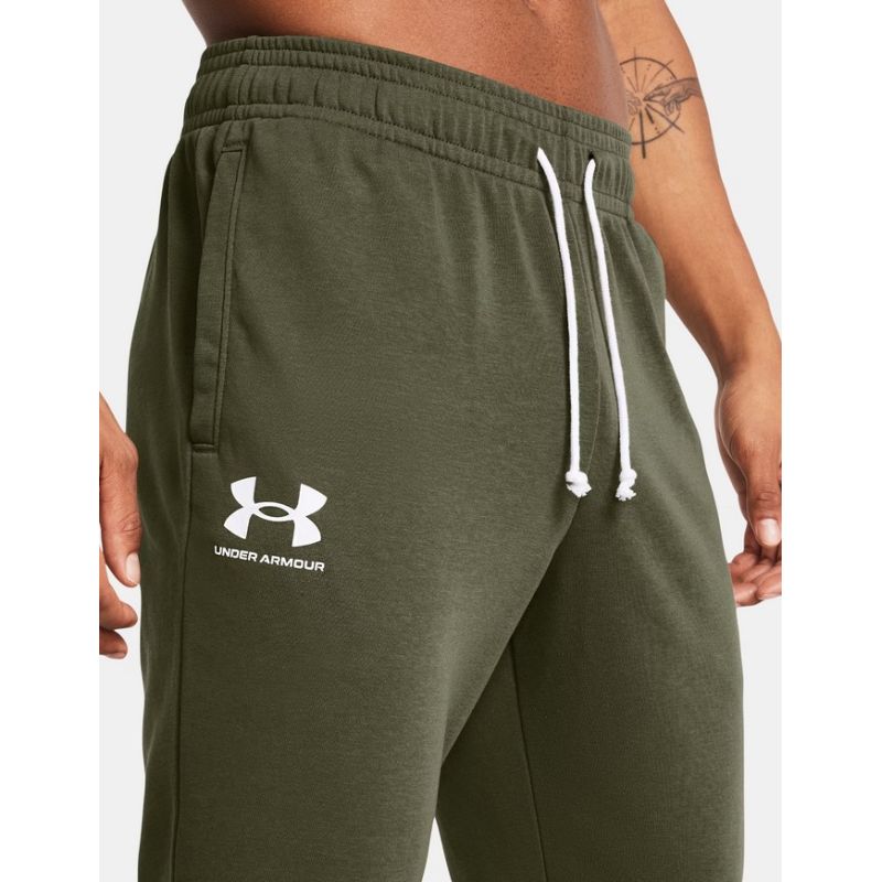 2. Spodnie Under Armour Rival Terry Jogger M 1380843 390