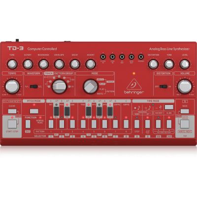 Behringer TD-3-RD syntezator Syntezator analogowy Czerwony